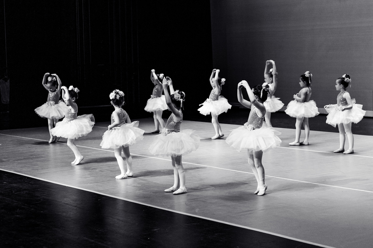 Rhythm and Soul recital dancers on stage